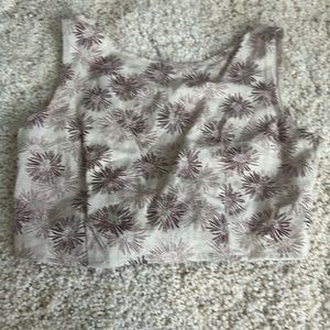 tie back crop top